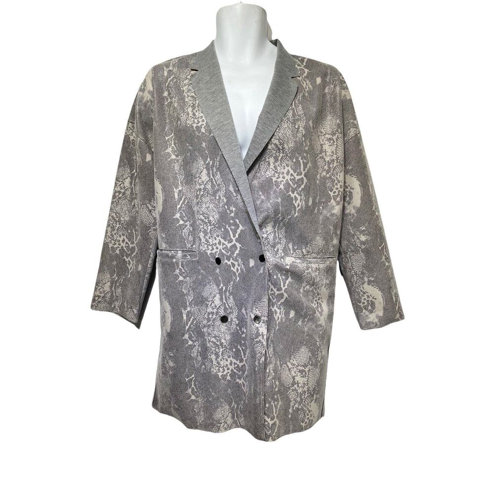 coster copenhagen Snake Print Jacket Blazer size 36